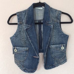 Dkny denim vest. Size XS👻